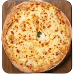 Simply Garlic & Cheese Pizza Cheese pizza with garlic and melted mozzarella