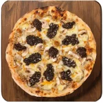 Royal Truffle Mushroom Pizza Truffle and mushroom pizza