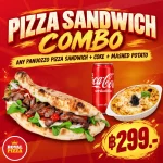 Pizza Sandwich Combo Pizza Sandwich Combo — ฿299