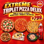 Extreme Triplet Pizza Delux Extreme Triplet Pizza Delux — ฿799